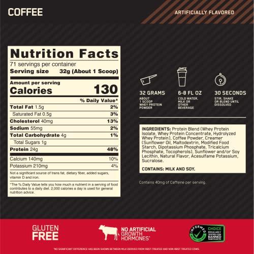 Optimum Nutrition Gold Standard 100% Whey Protein Powder
