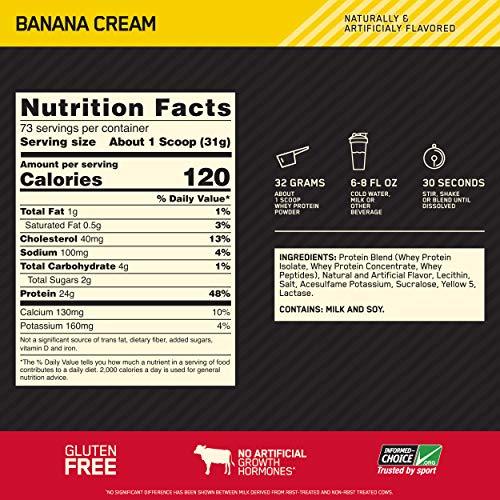 Optimum Nutrition Gold Standard 100% Whey Protein Powder