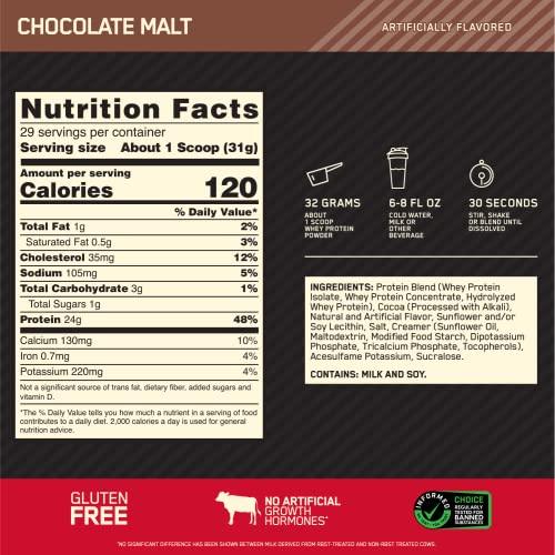 Optimum Nutrition Gold Standard 100% Whey Protein Powder