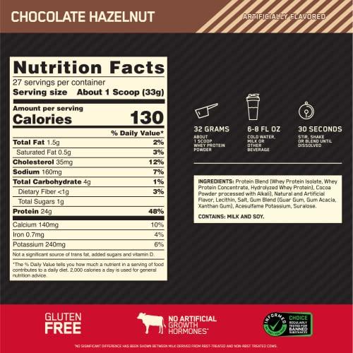 Optimum Nutrition Gold Standard 100% Whey Protein Powder
