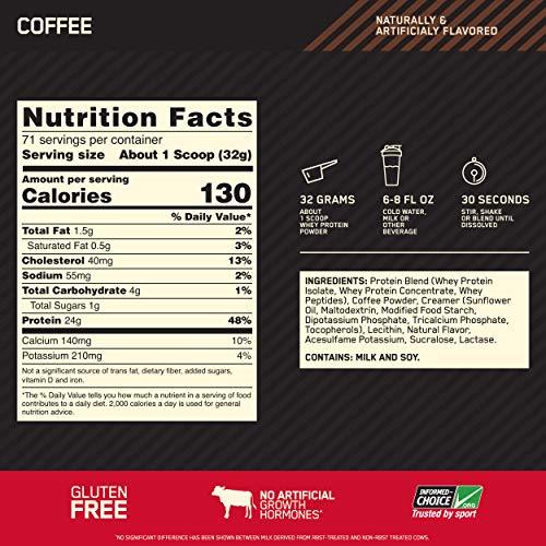 Optimum Nutrition Gold Standard 100% Whey Protein Powder
