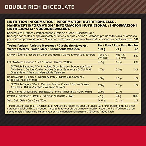 Optimum Nutrition Gold Standard 100% Whey Protein Powder